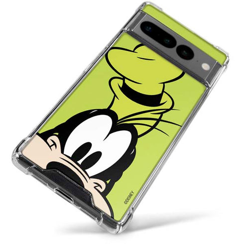 Disney Friends Goofy Up Close Google Pixel 7 Pro Clear Case